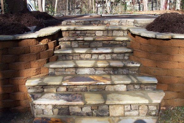 Patio and walkway installations
