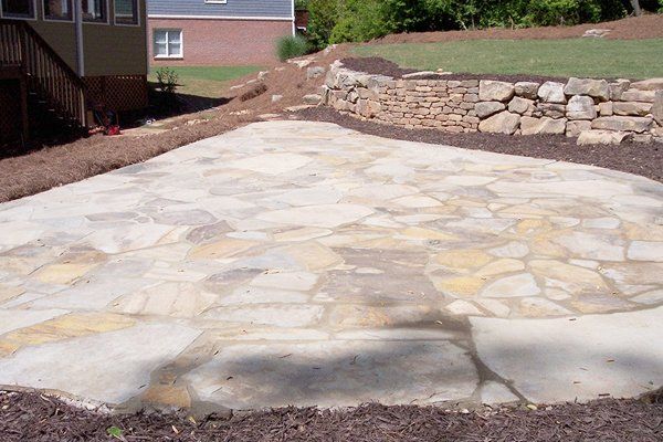 Patio and walkway installations