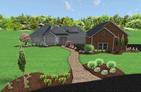 3D landscape design
