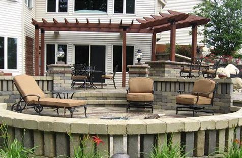 organized sitting area