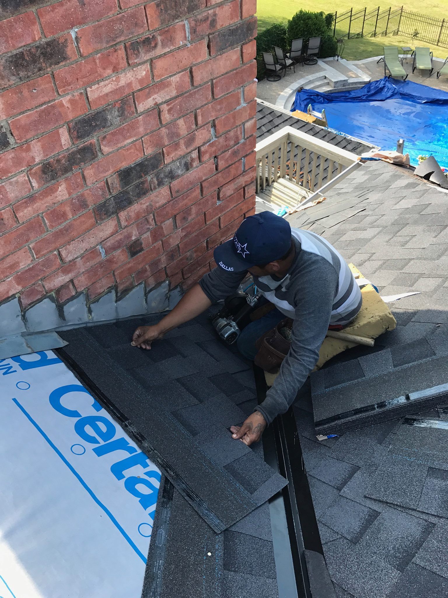 Roofing installation