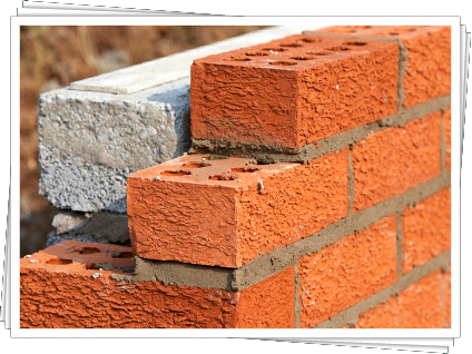 Brick wall installed