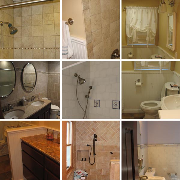 Bathroom remodels