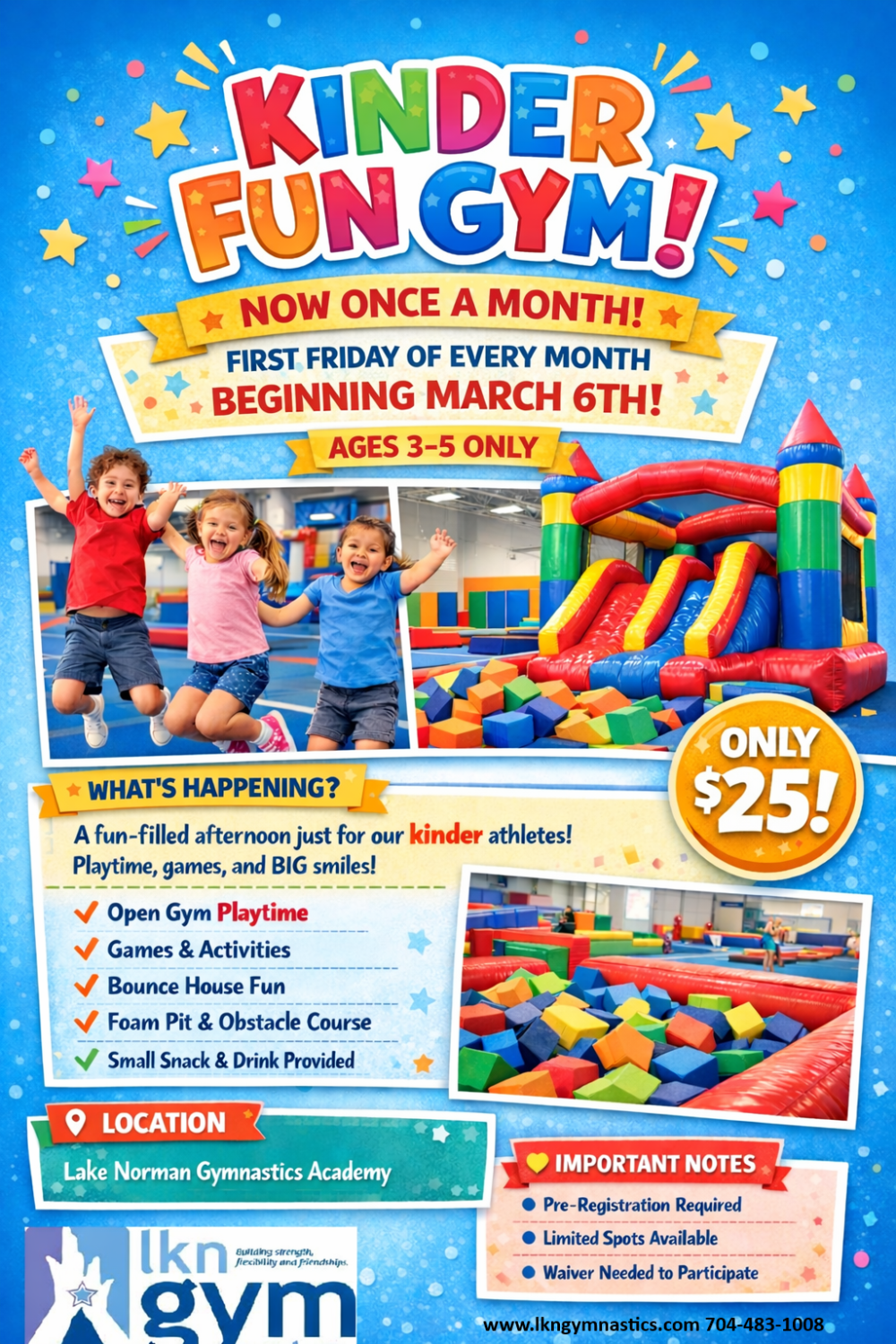 August Fun Gym August 18