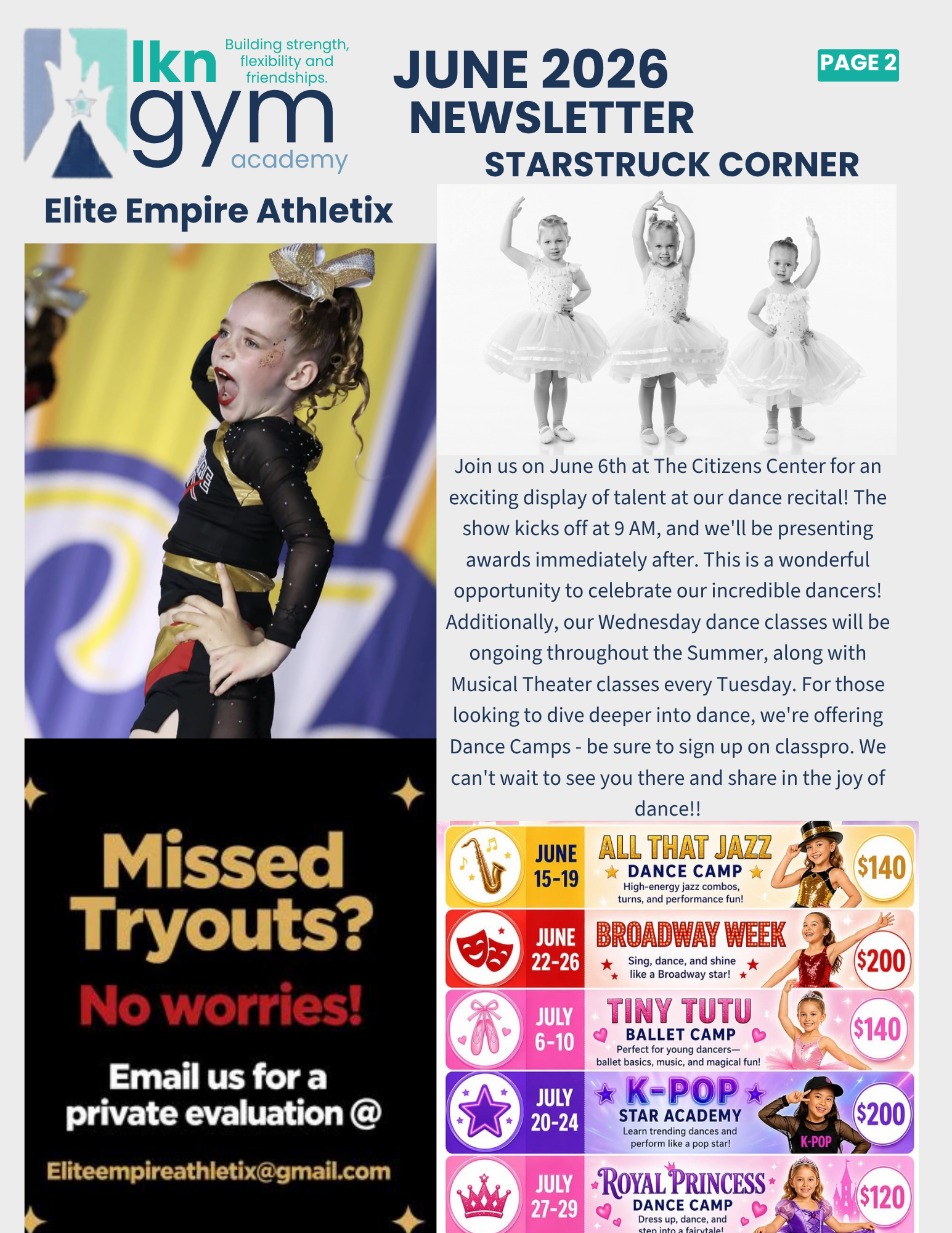 November Newsletter page 2