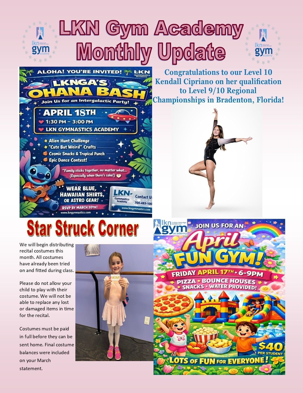 November Newsletter page 1