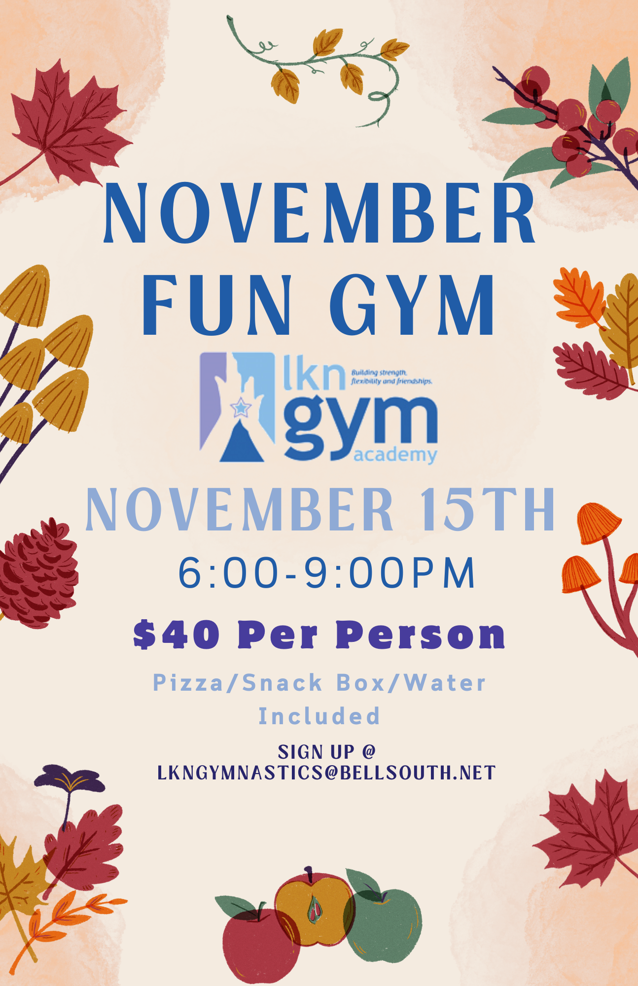 August Fun Gym August 18