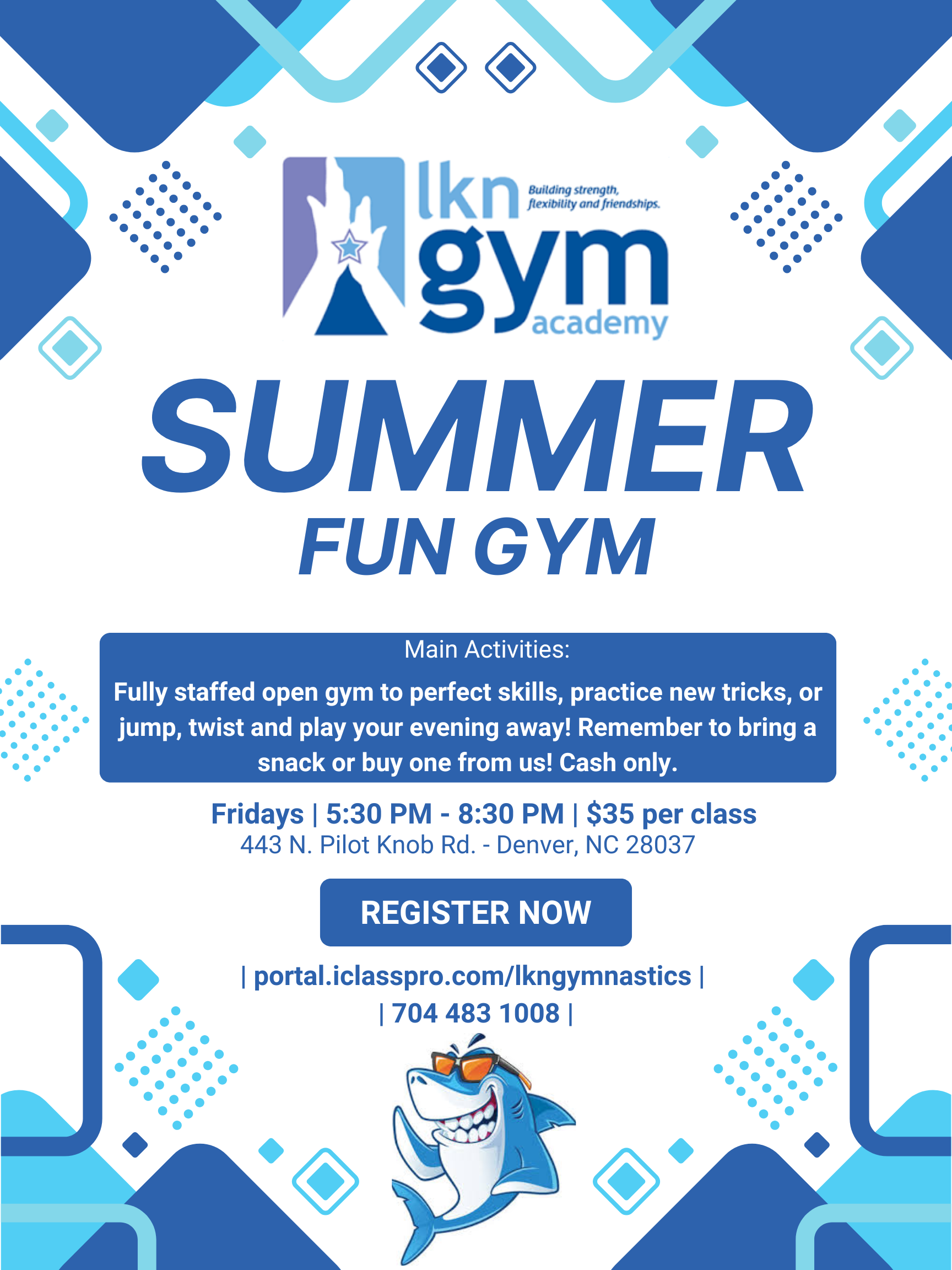 August Fun Gym August 18