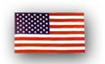 United States flag with red and white stripes and a blue field of stars