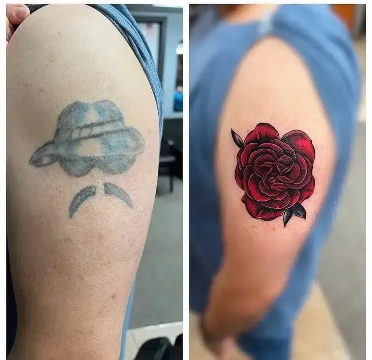 Flower tattoo