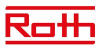 Red logo featuring the text 