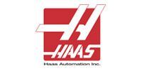 Haas Automation Inc. logo: white stylized