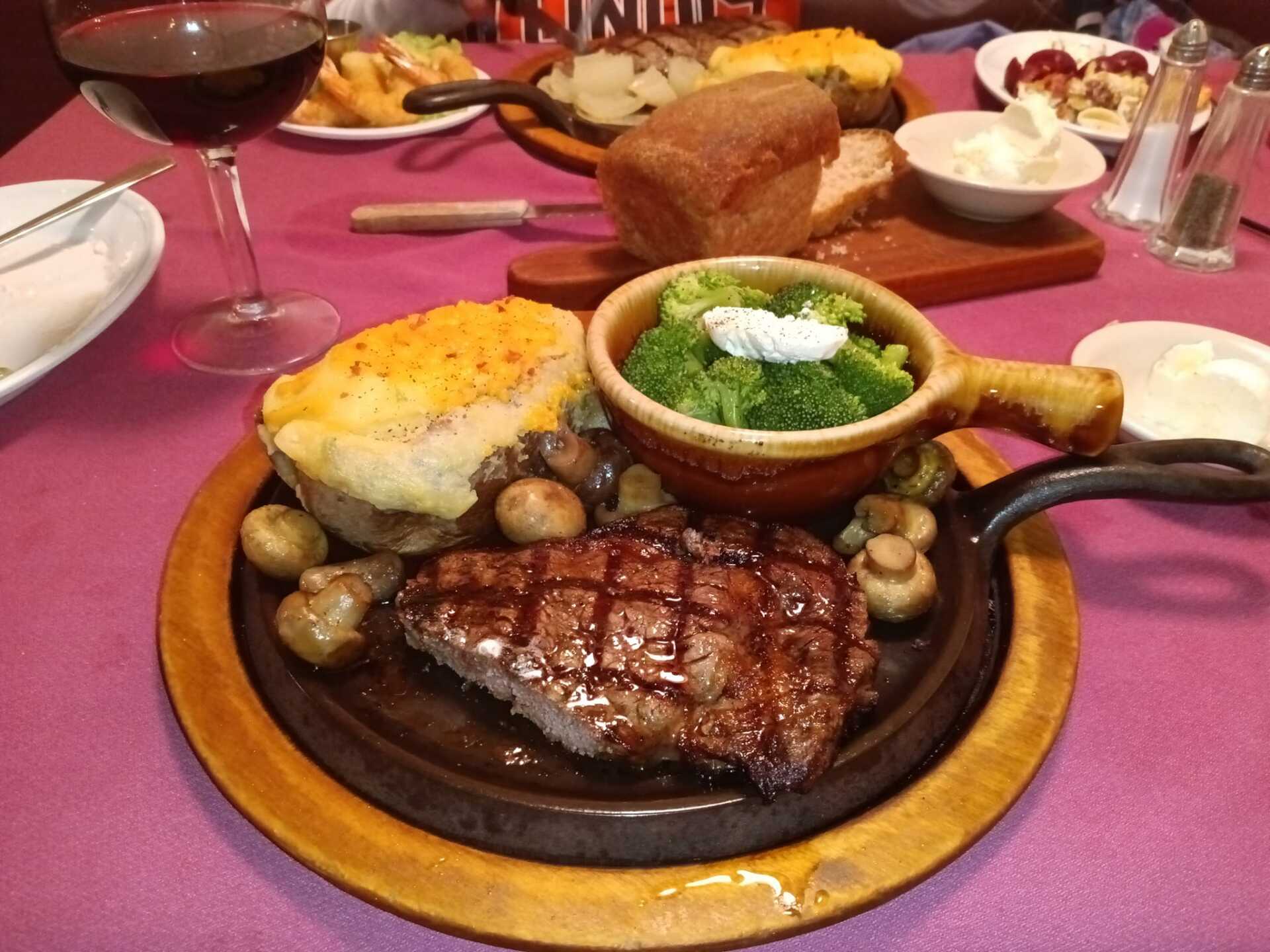 Steak meal