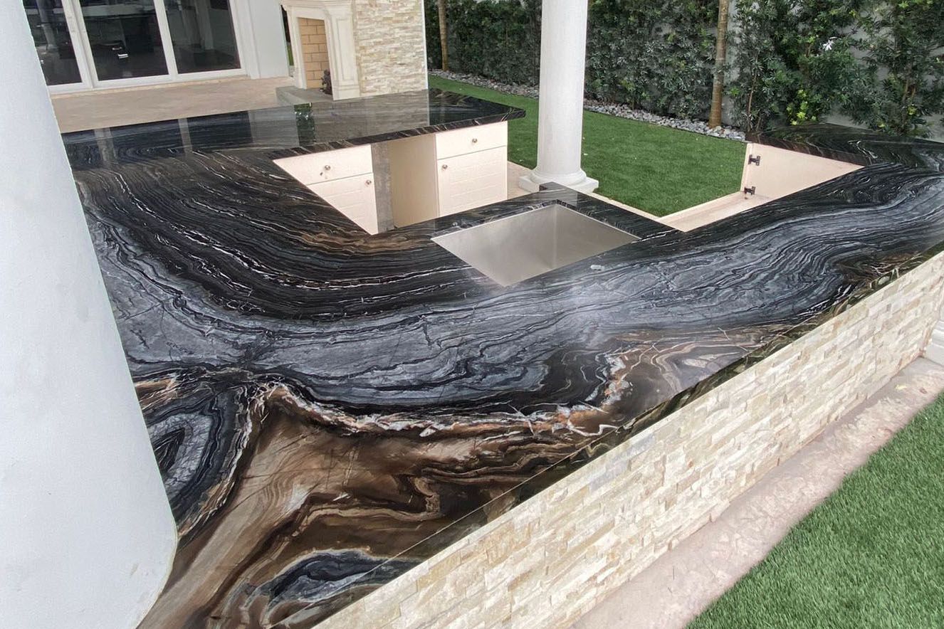 Outdoor Granite Countertop
