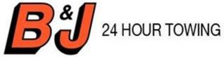 B & J 24 Hour Towing Logo