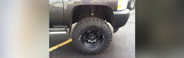 Larger tire