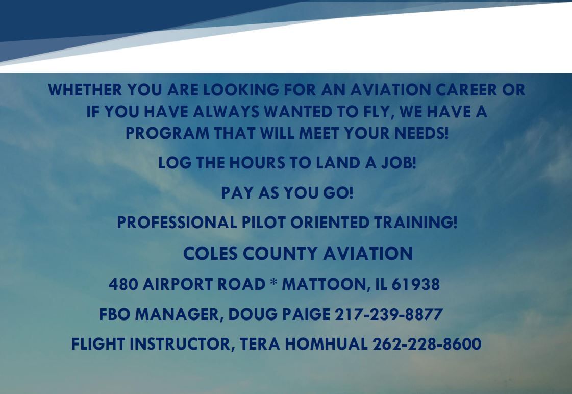Flight training info