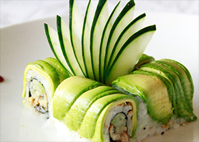 Sushi menu