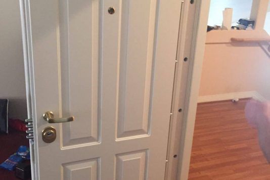 bedroom security armored doors 