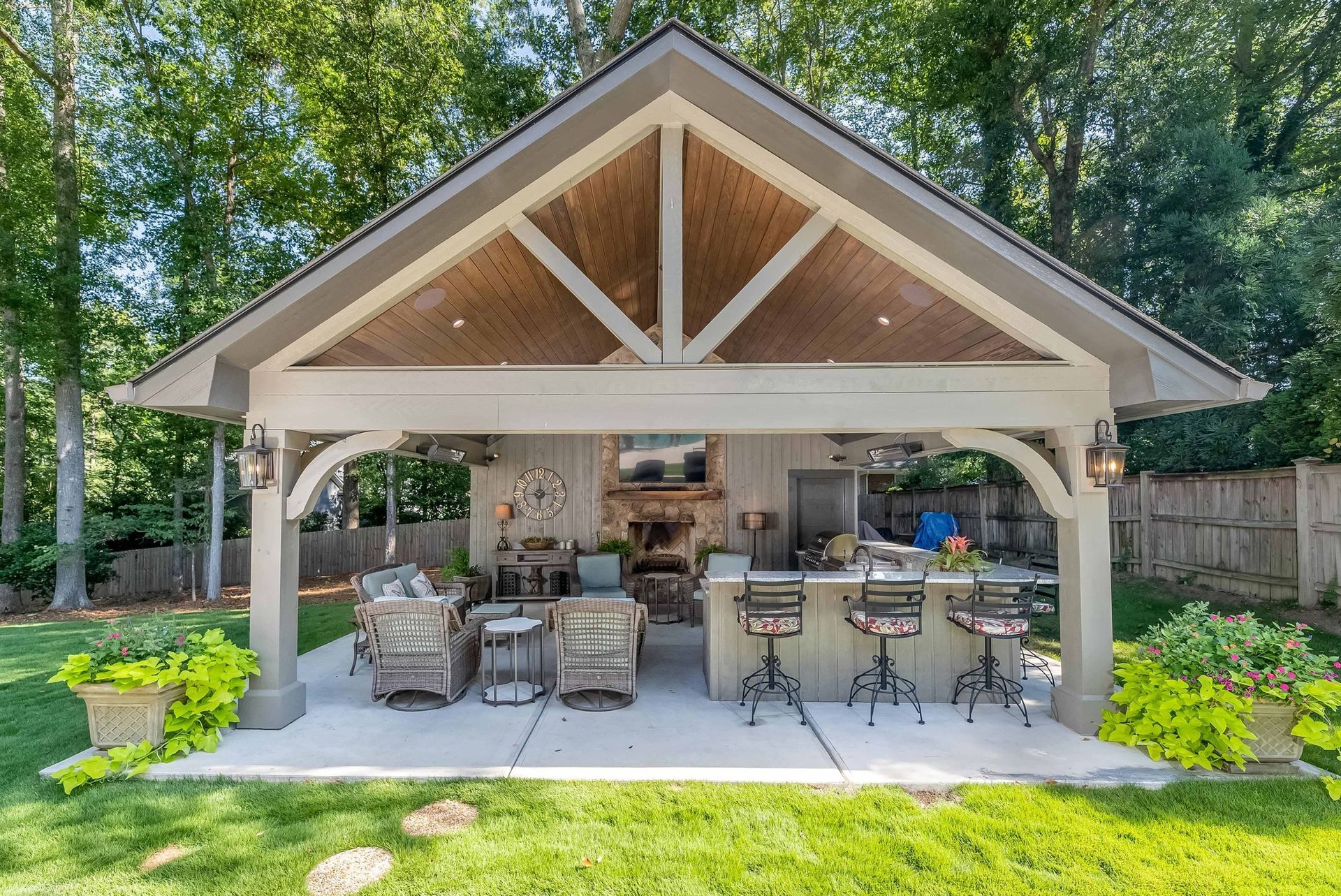 outdoor living spaces