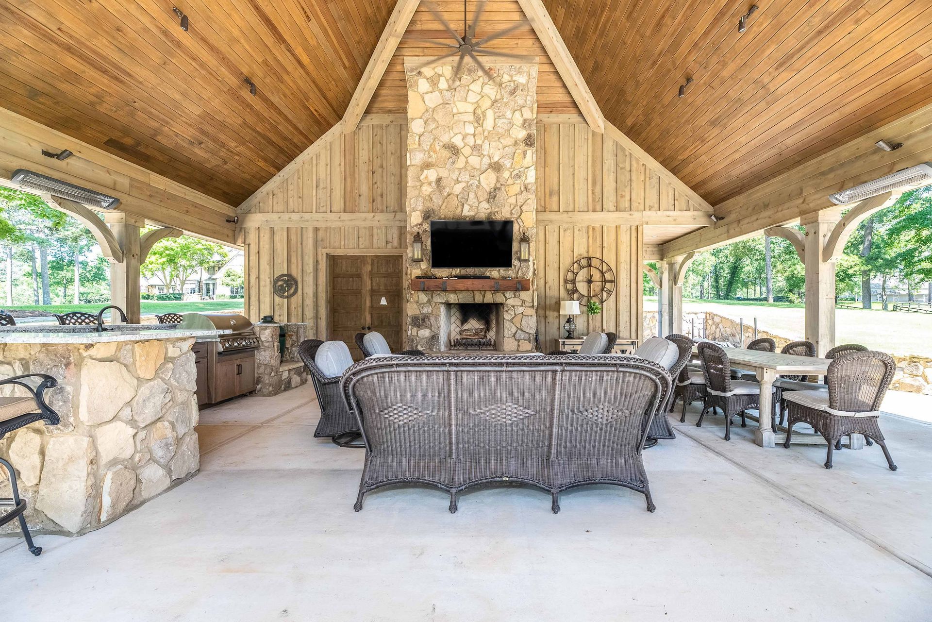 Outdoor living spaces