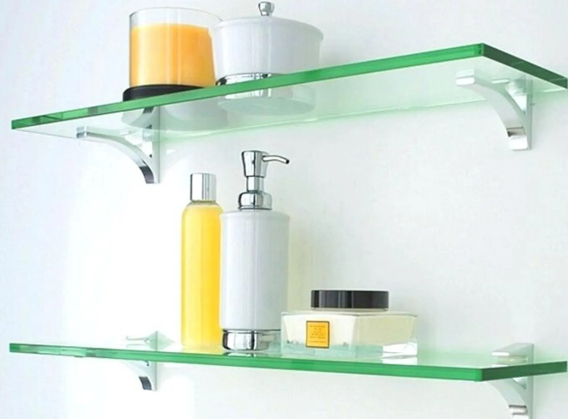 Glass shelf