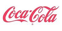 The classic red Coca-Cola logo written in its signature cursive script on a white background.