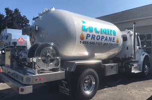 Propane truck