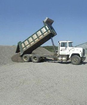 Truck With Gravel