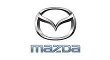 Mazda logo: Silver stylized