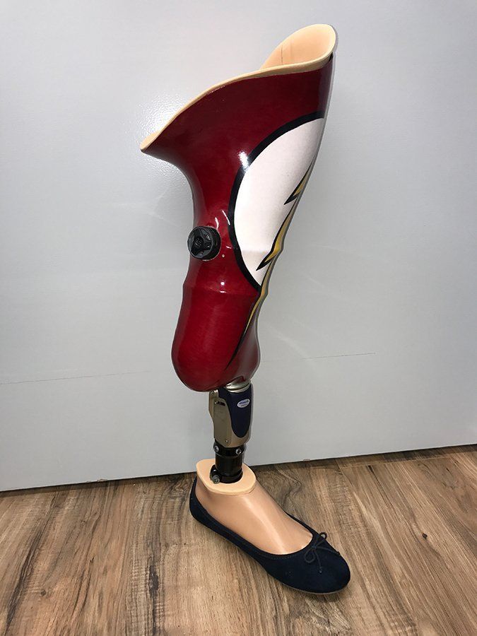 Prosthetic leg