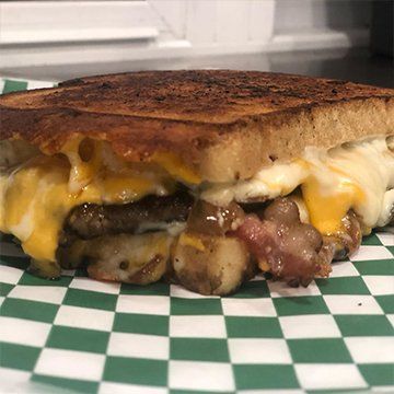 Grilled cheese sandwich