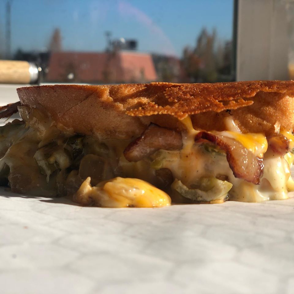 Grilled cheese sandwich