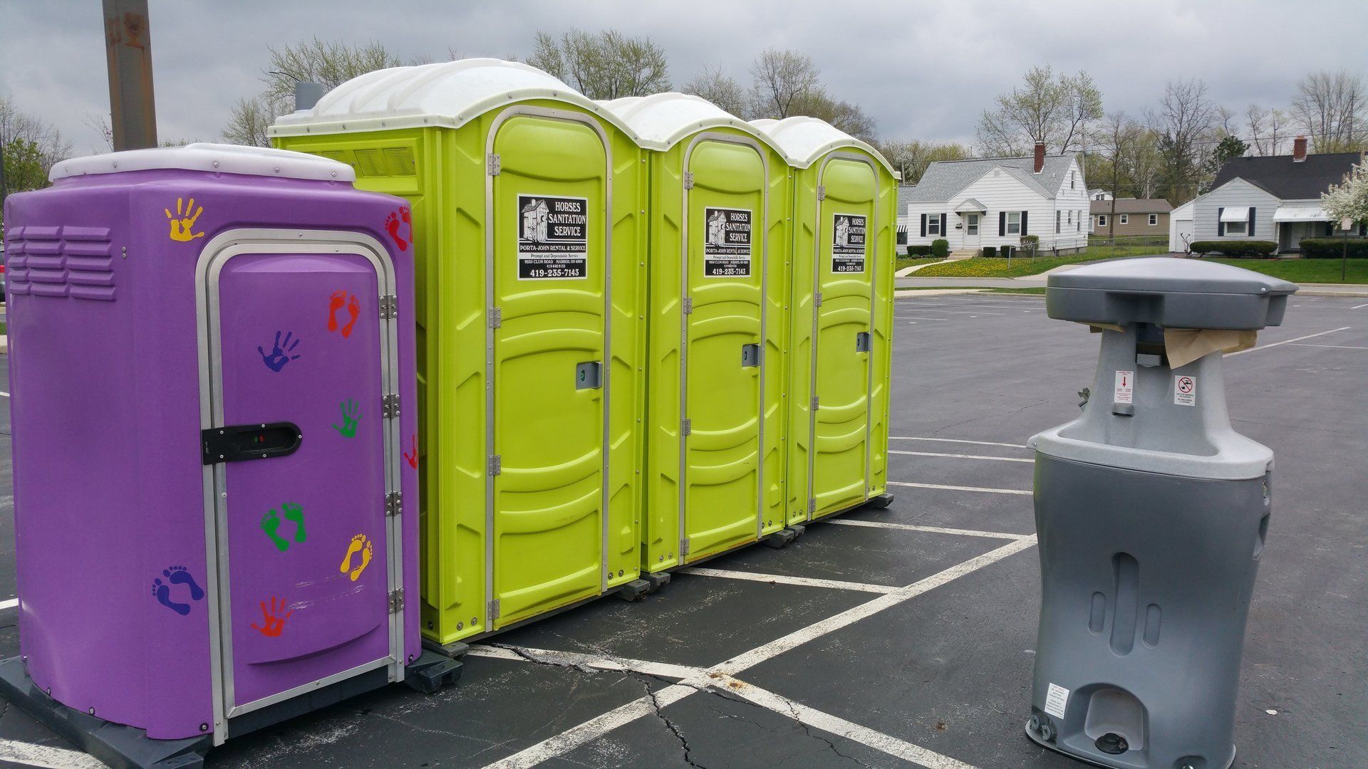 Horses Sanitation Service portable toilets