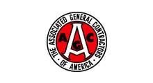 Associated General Contractors of America logo: red circle with white letters 