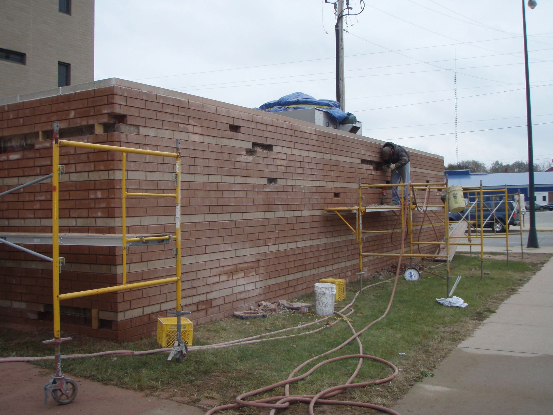 Technical Specialty Systems Tuckpointing Brick Repair