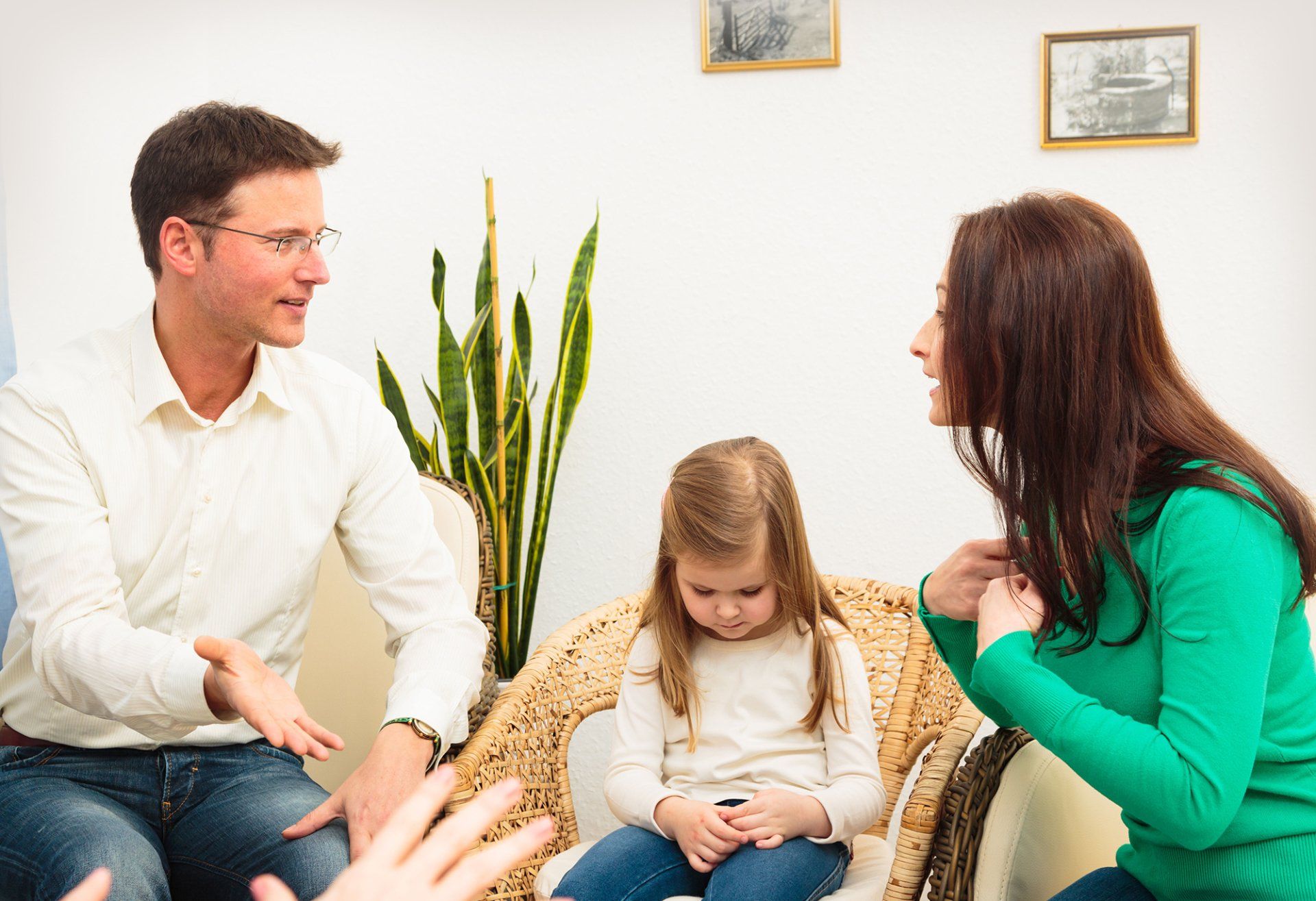 Learn more about Child Custody Couple and their daughter