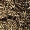 A close up of a pile of shredded metal.