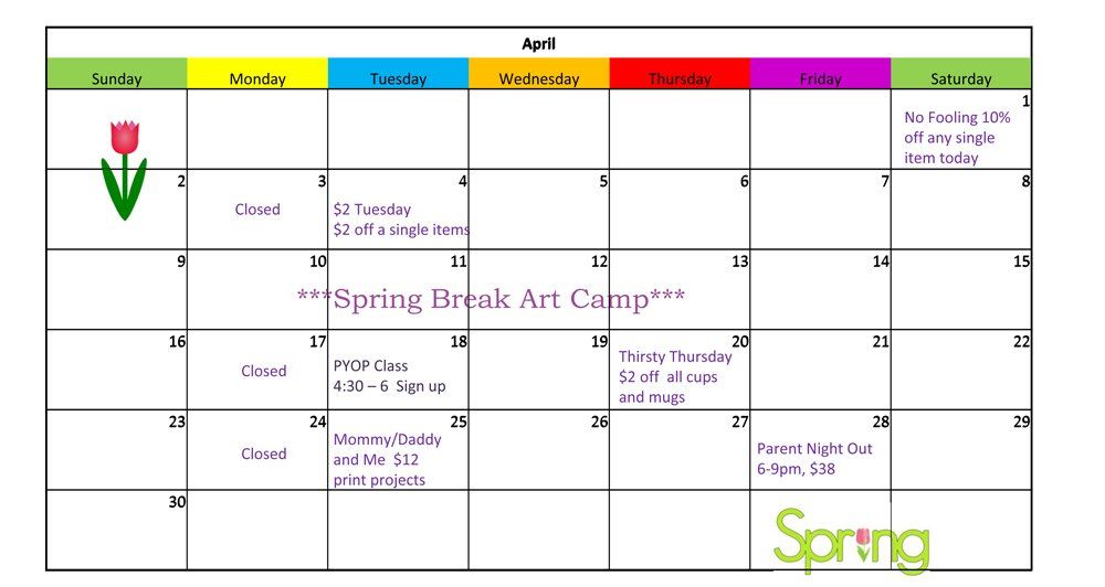 Spring Break Art Camp | Snohomish, WA