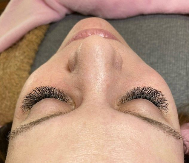 newly installed lashes