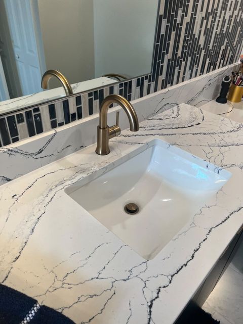Bathroom countertop