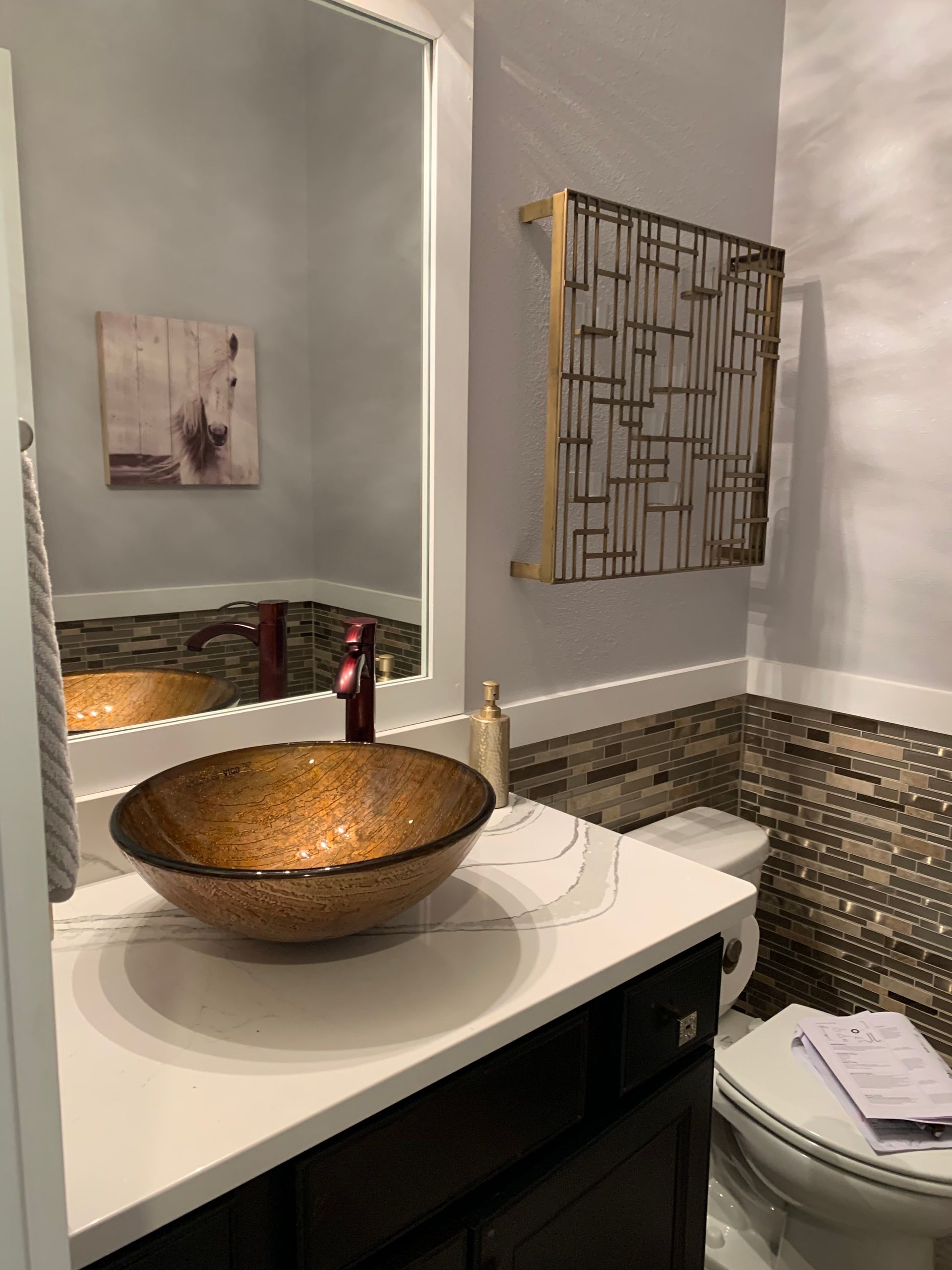 Bathroom countertop