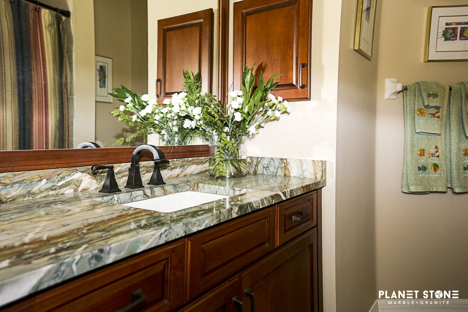 Bathroom countertop