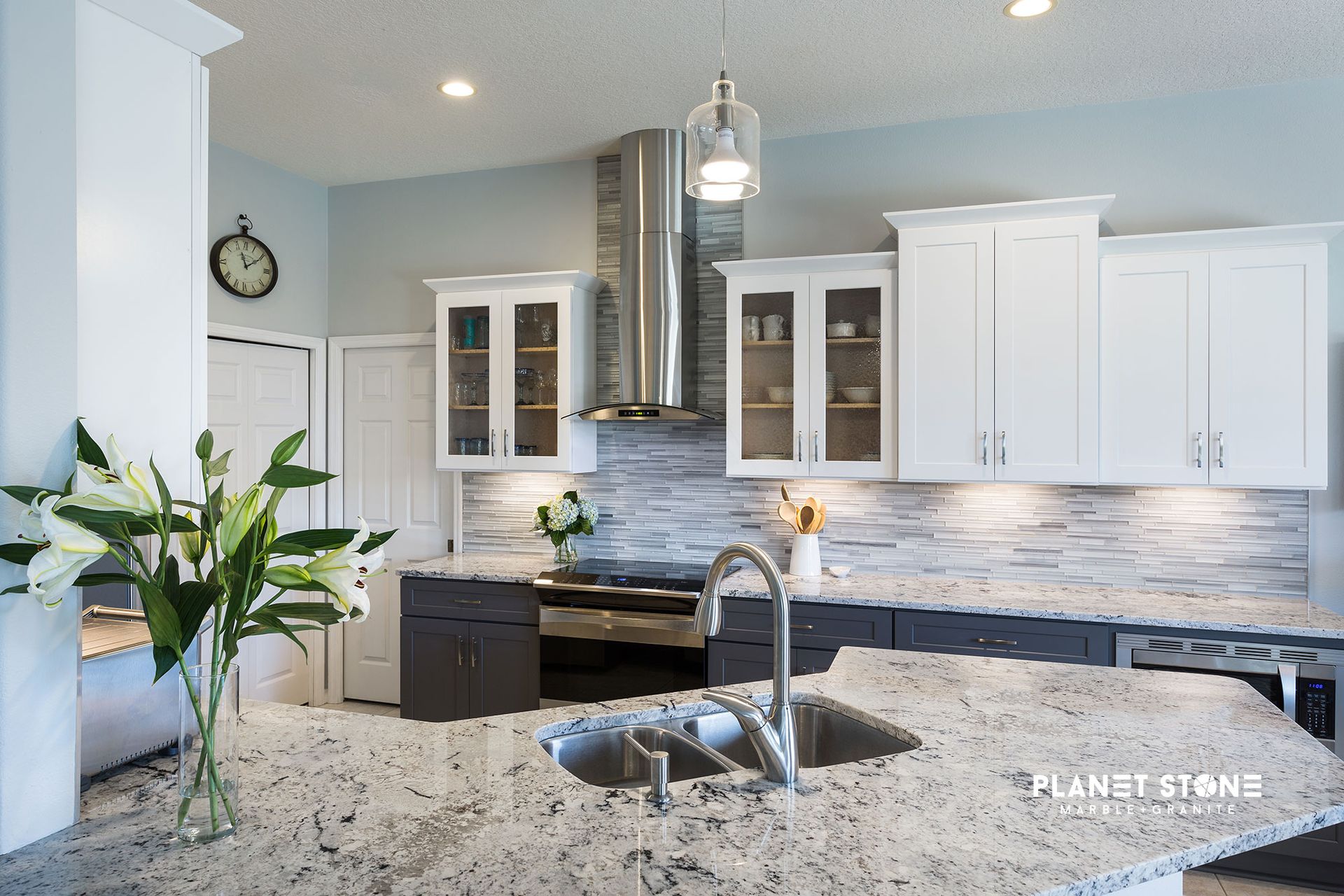 Coastal + Contemporary Kitchen