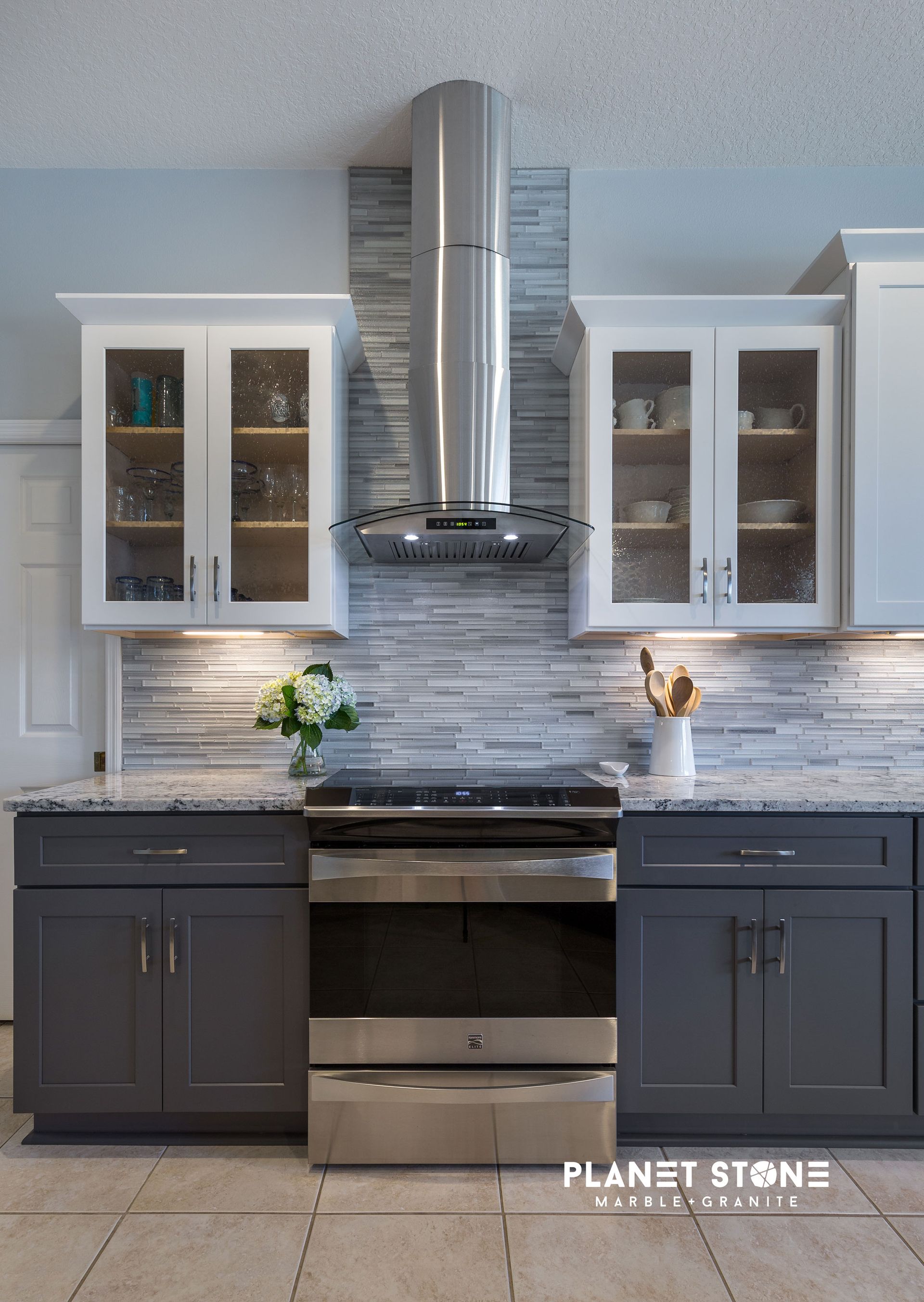 Coastal + Contemporary Kitchen