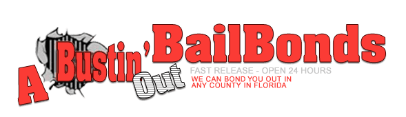 A Bustin Out Bail Bonds Logo
