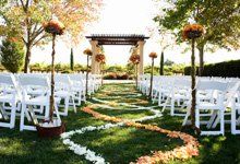 Outdoor chair setup