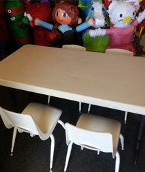 kids table and chairs