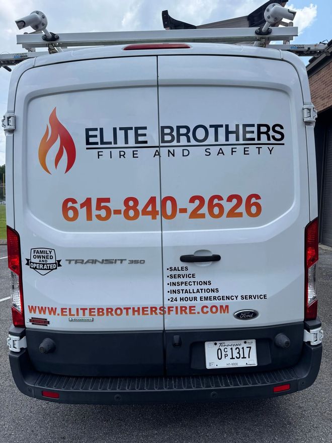 White van with 