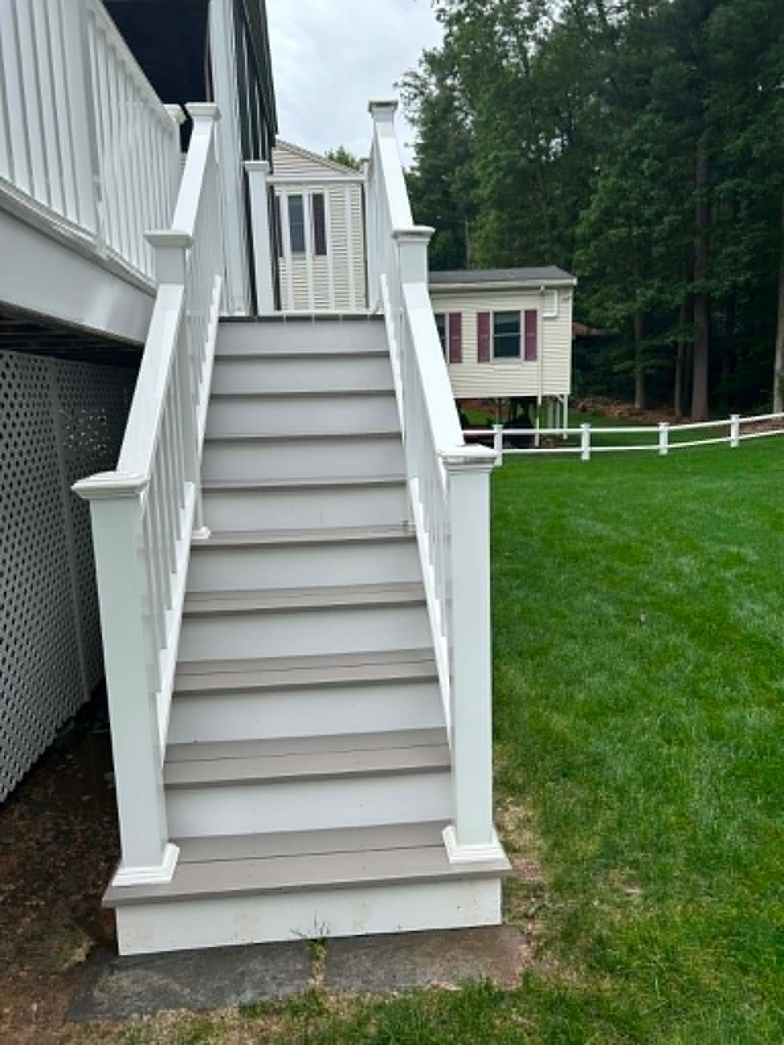 stairs cleaning - after